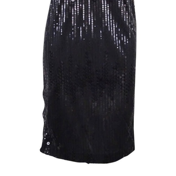 💃Price Drop💃Sequin Scoop Neck Shift Dress - Picture 2 of 8
